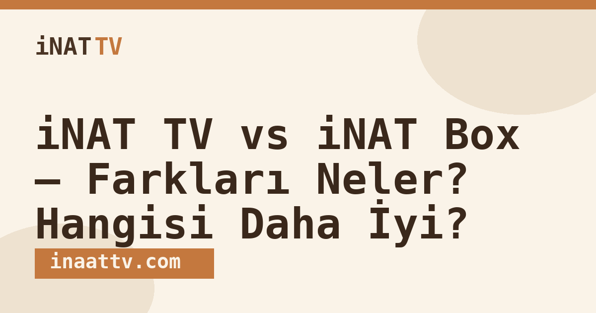 iNAT TV APK İndir v21.0 [Latest Version] 2026 – Android için